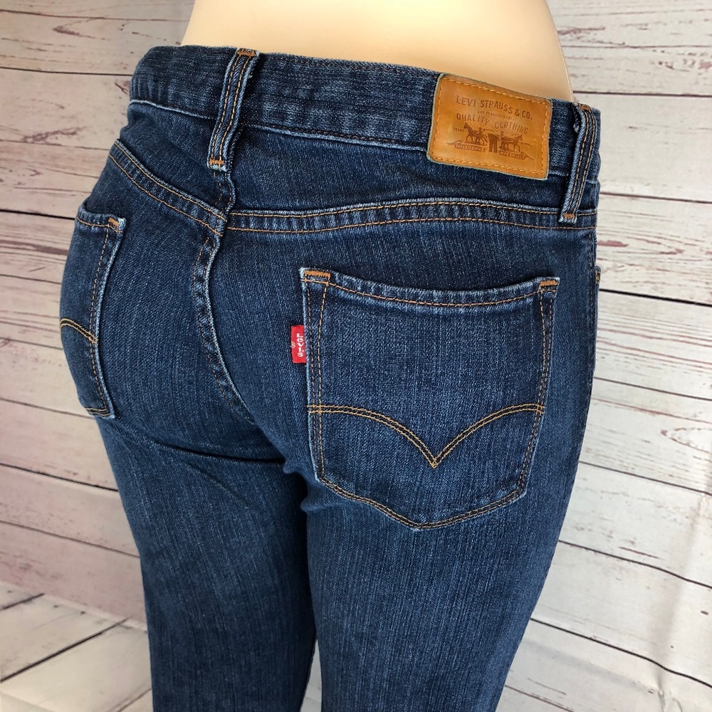 Levi's Medium Wash Ultra Low Skinny 521 Jeans